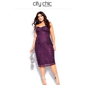 City Chic “Antonia” Cocktail Dress